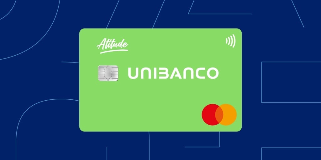 cartão de crédito unibanco atitude fundo azul