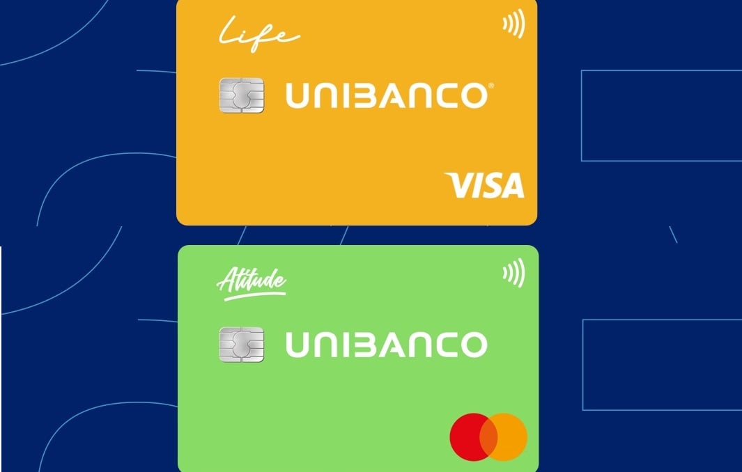 cartão Unibanco Life ou Unibanco Atitude