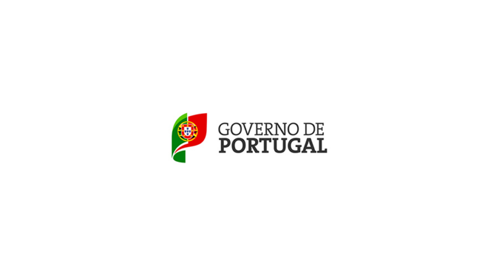 Logotipo Governo de Portugal, através do qual é possível solicitar Auxílio Filho