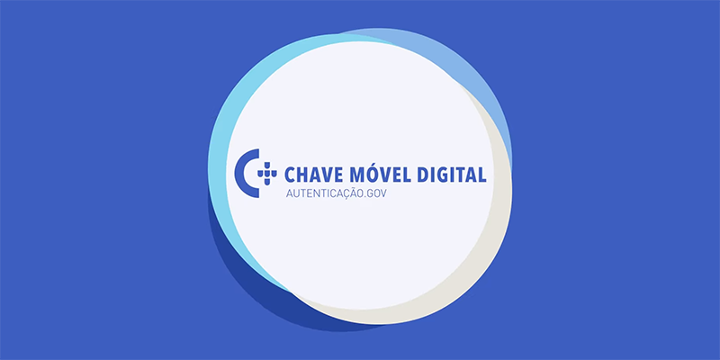 Logotipo Chave Móvel Digital e escrito Autenticaçao.gov