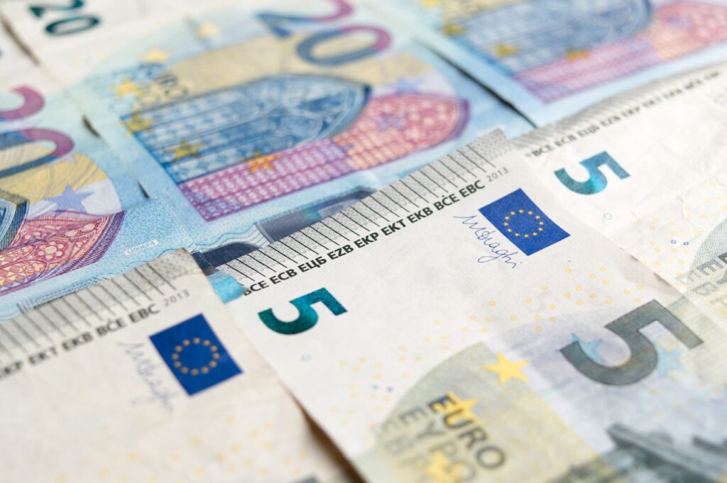 notas de 5 euros