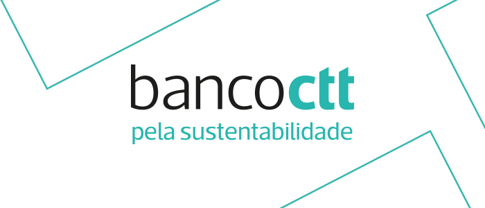 logo banco ctt em azul com fundo branco