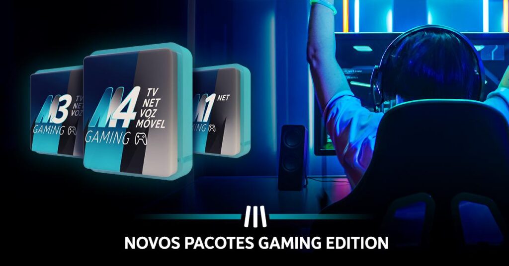 imagem com os produtos relacionados aos pacotes MEO para que você conheça