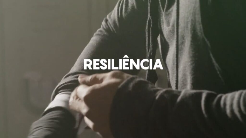 Imagem do plano com a palavra Resiliência