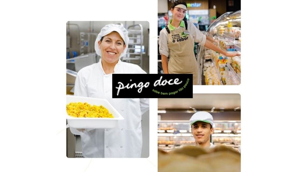 Diversos cargos trabalhando no Pingo Doce
