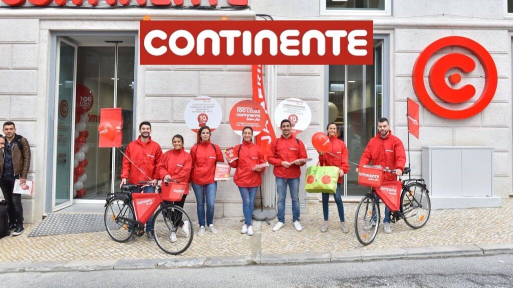 Equipe de propaganda e entregas da Continente