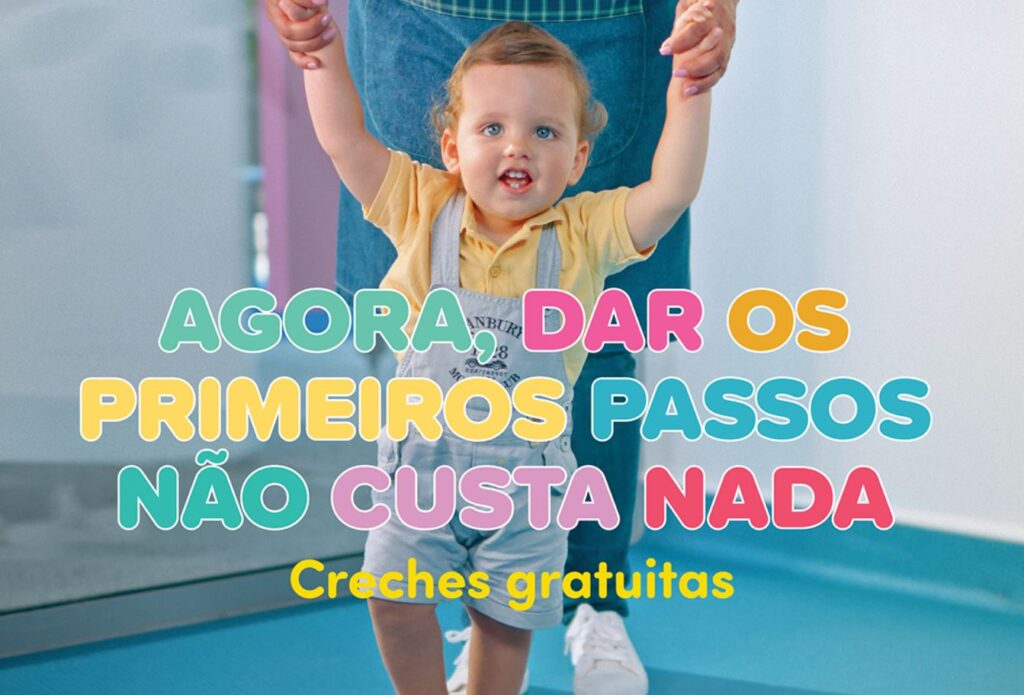 Propaganda programa Creche Feliz