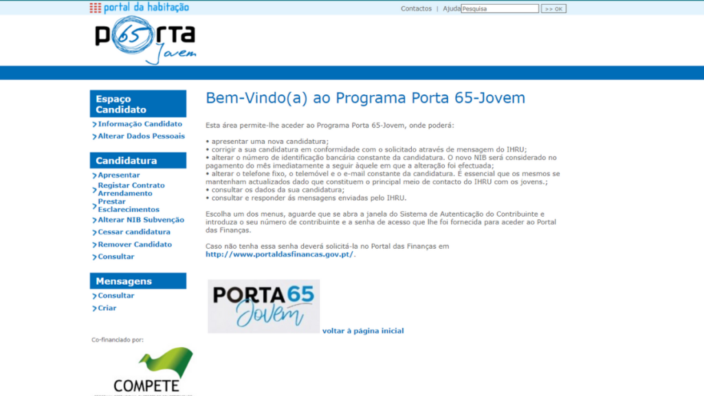 Programa Porta 65